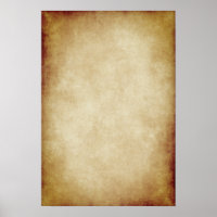 Background Parchment Paper Template Poster