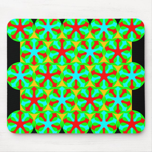 Background Pattern Mouse Pad (Front)