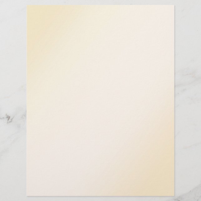 Background pearly yellow Colour Flyer (Front)