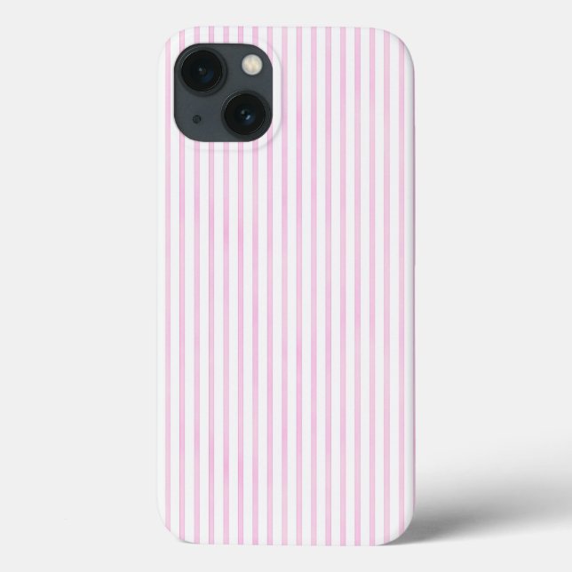 Background Pink Watercolor Stripes Case-Mate iPhone Case (Back)