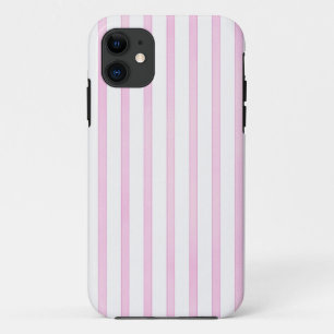 Background Pink Watercolor Stripes iPhone 11 Case