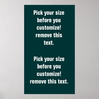 Background poster blanks large to small See Notes