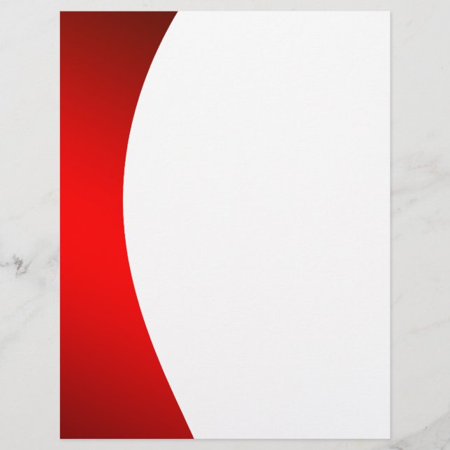 Background Red and White Colour Flyer (Front)