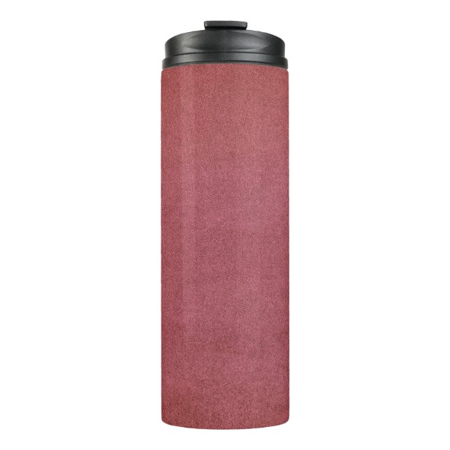 Background red texture abstract thermal tumbler (Front)