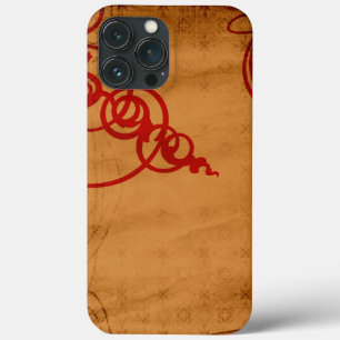 Background Scrapbooking Paper iPhone 13 Pro Max Case