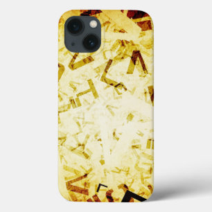 Background Scrapbooking Paper iPhone 13 Case