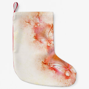 Background scrapbooking paper small christmas stocking