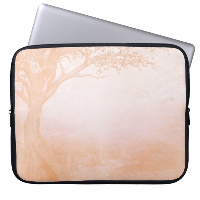 Background scrapbooking texture laptop sleeve (Front)