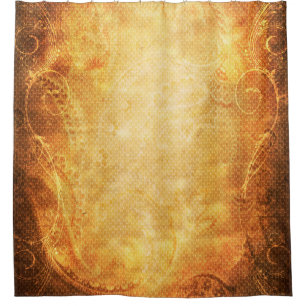 Background scrapbooking texture shower curtain