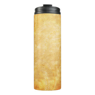 Background scrapbooking texture thermal tumbler