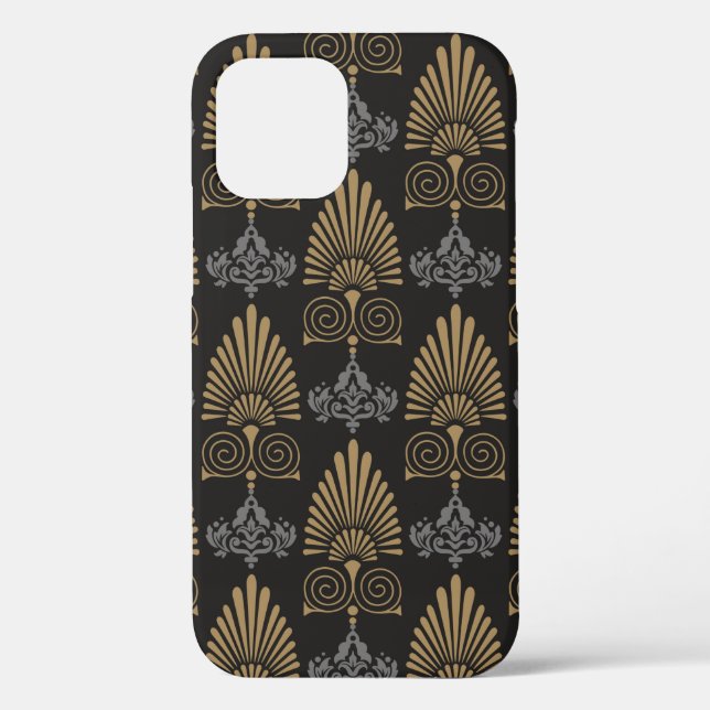 Background seamless pattern in art deco style, wal Case-Mate iPhone case (Back)