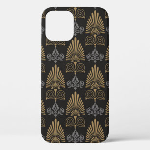 Background seamless pattern in art deco style, wal iPhone 12 case