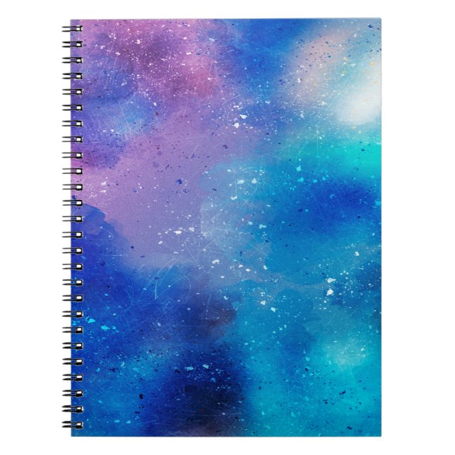 Background sky cloud art abstract notebook (Front)