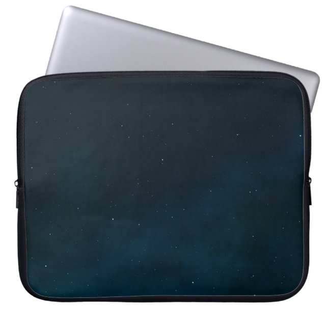Background space universe galaxy laptop sleeve (Front)