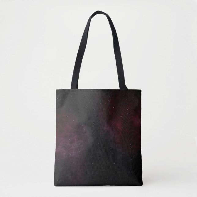 Background space universe galaxy tote bag (Front)