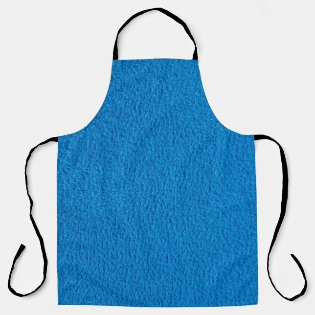 Background structure texture blue apron (Front)