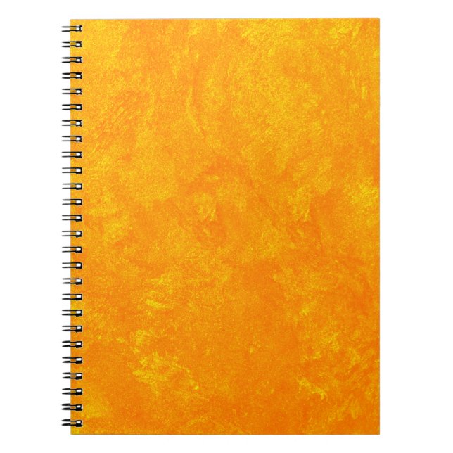 Background stucco plaster notebook (Front)