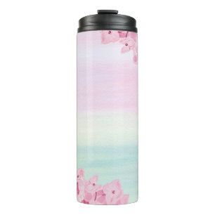 Background template scrapbooking thermal tumbler
