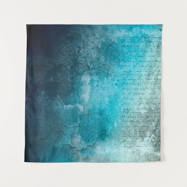 Background text grunge vintage tapestry (Front)