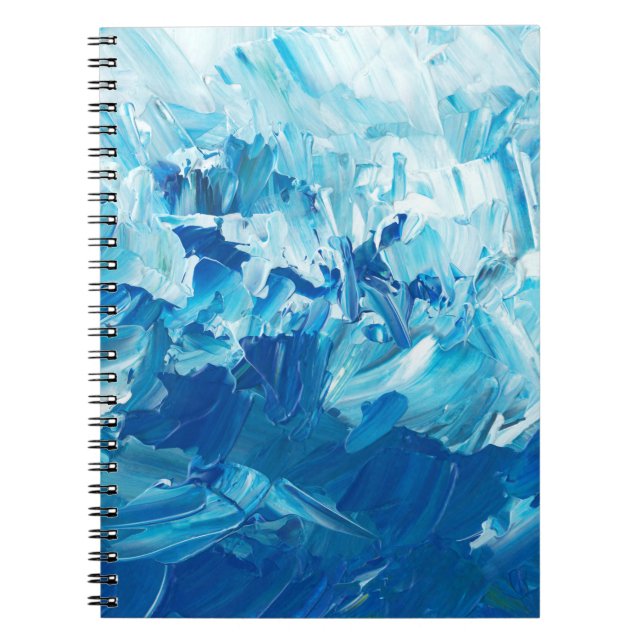 Background texture abstract art notebook (Front)