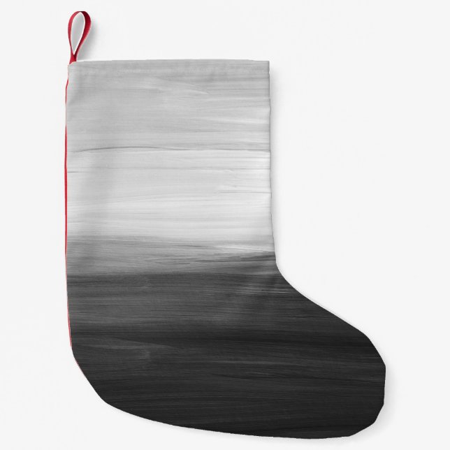 Background texture abstract art small christmas stocking (Front)