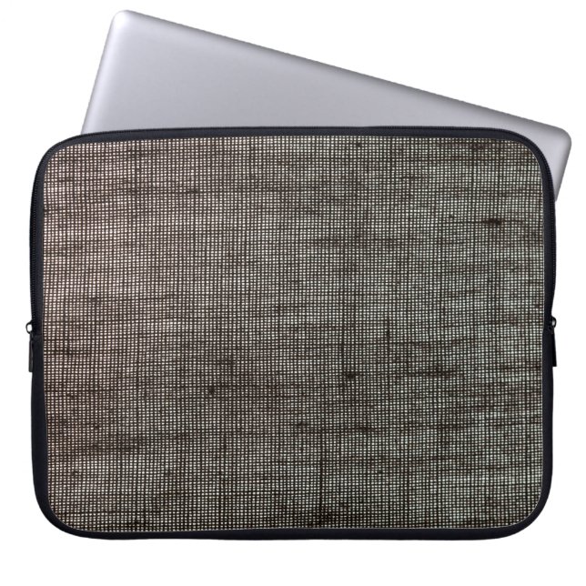 Background texture design fabric laptop sleeve (Front)