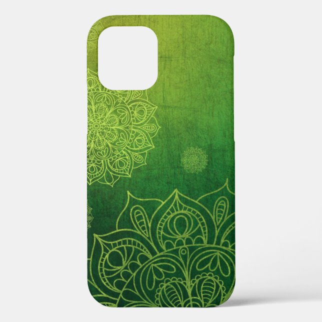 Background Texture Green Yellow Case-Mate iPhone Case (Back)