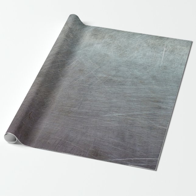 Background texture grunge metal wrapping paper (Unrolled)