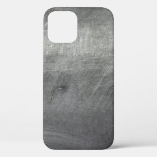 Background texture metal scratches iPhone 12 case