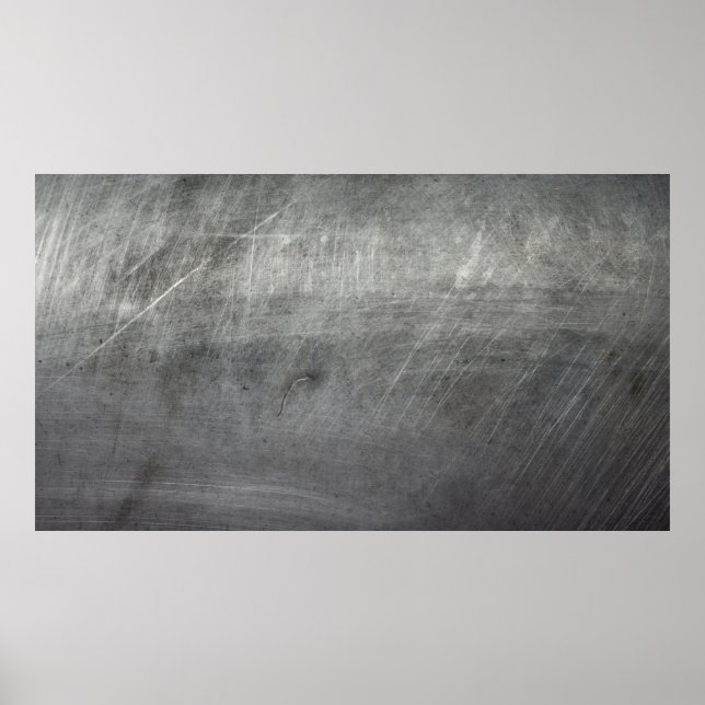 Background texture metal scratches poster (Front)