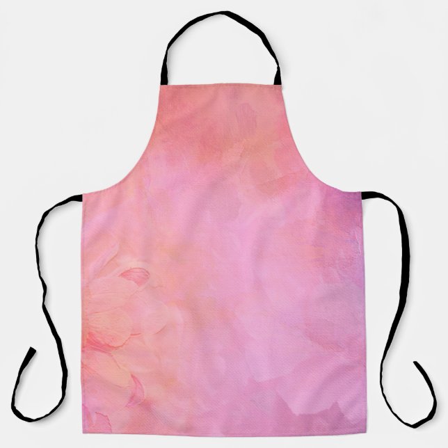 Background texture structure pink apron (Front)