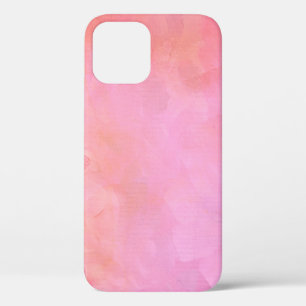 Background texture structure pink iPhone 12 case