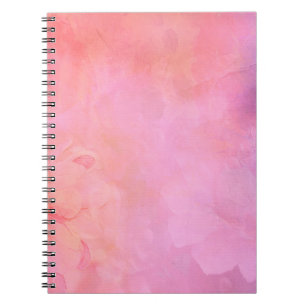Background texture structure pink notebook