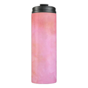 Background texture structure pink thermal tumbler