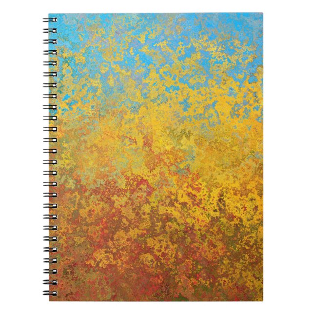 Background texture template notebook (Front)