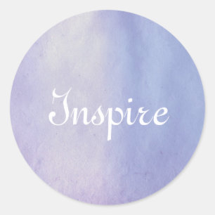 Background- Texture Watercolor Paper 2 Classic Round Sticker