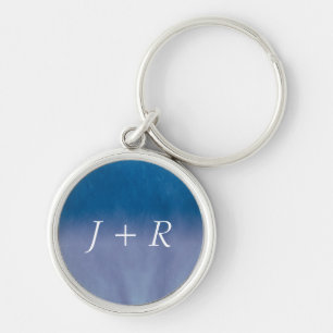 Background- Texture Watercolor Paper 3 Key Ring