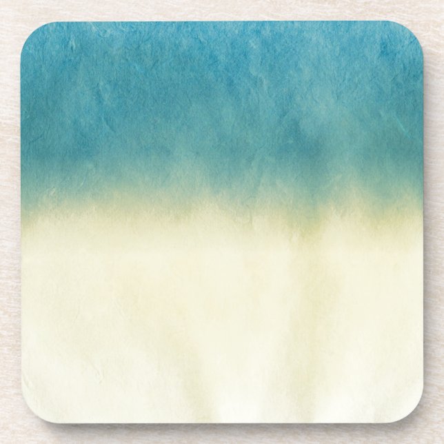 Background- Texture Watercolor Paper Coaster (Front)