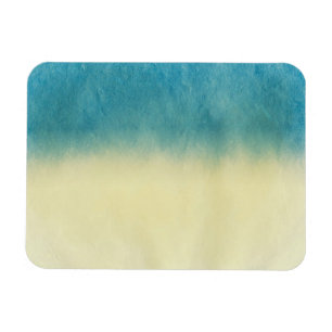 Background- Texture Watercolor Paper Magnet
