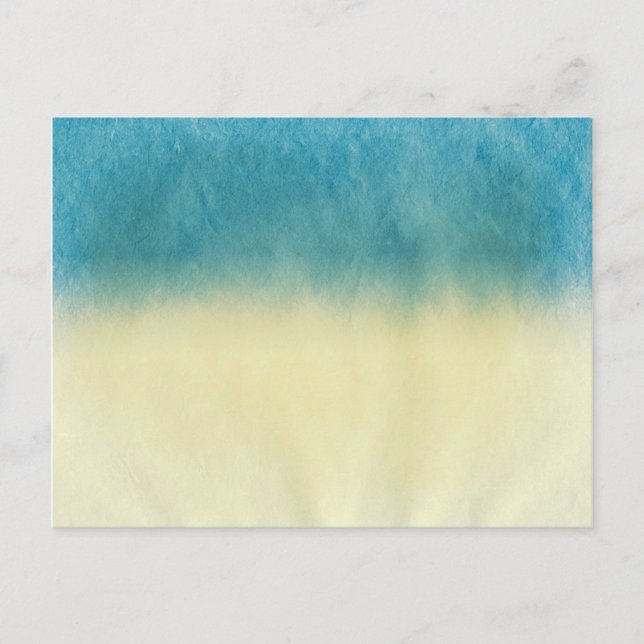 Background- Texture Watercolor Paper Postcard (Front)
