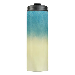Background- Texture Watercolor Paper Thermal Tumbler