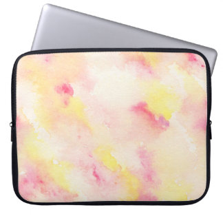 Background texture watercolour laptop sleeve