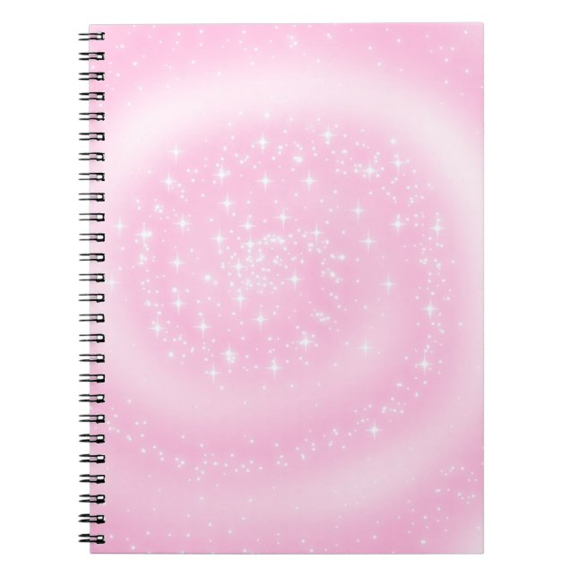 Background transparent star strudel notebook (Front)