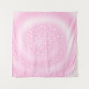 Background transparent star strudel tapestry