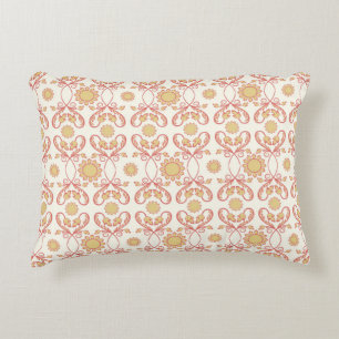 Background vintage flower. Seamless floral pattern Decorative Cushion
