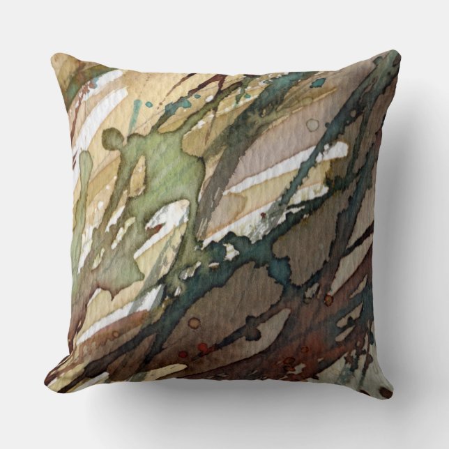 background watercolor 2 cushion (Front)