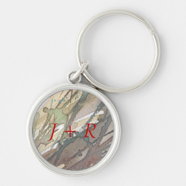 background watercolor 2 key ring (Front)