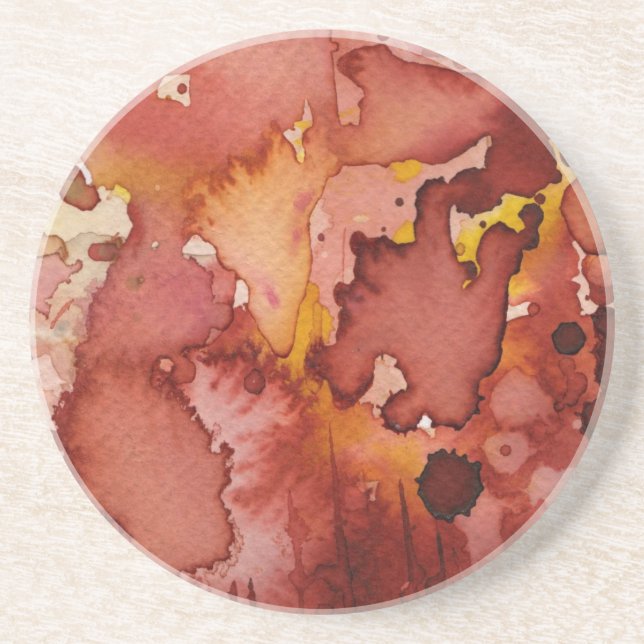 background watercolor 3 coaster (Front)