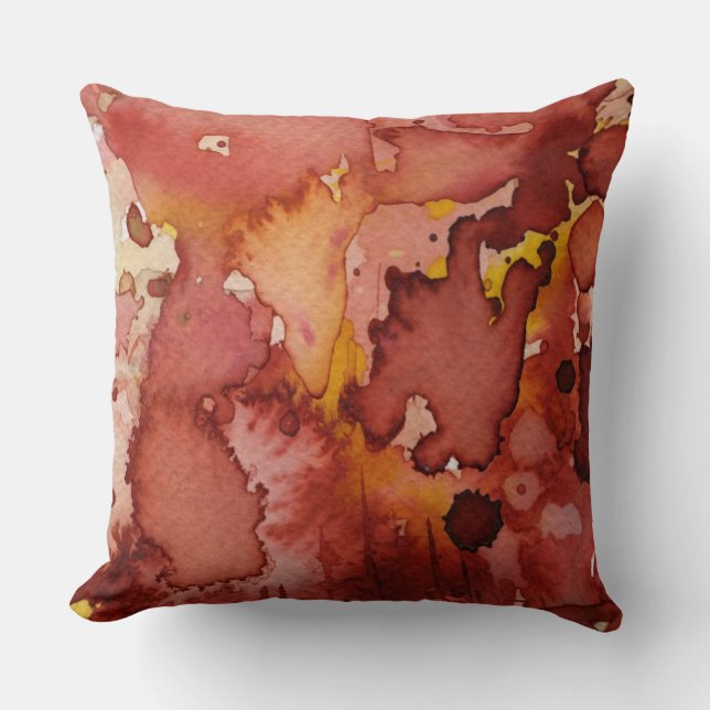background watercolor 3 cushion (Front)