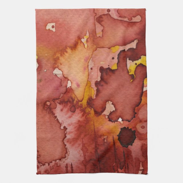 background watercolor 3 tea towel (Vertical)